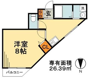 ウエストコートの物件間取画像